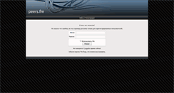 Desktop Screenshot of peers.fm
